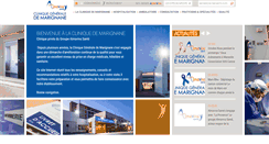 Desktop Screenshot of clinique-marignane.com